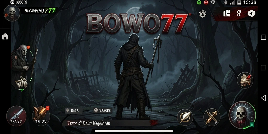 Screenshot dari gameplay yang menegangkan di BOWO77.