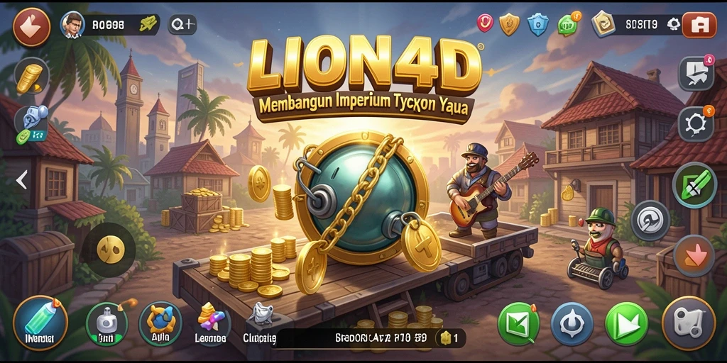 Tampilan gameplay LION4D yang menarik dan interaktif.