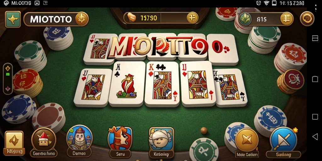 Tampilan gameplay seru dari MIOTOTO yang penuh dengan tantangan.