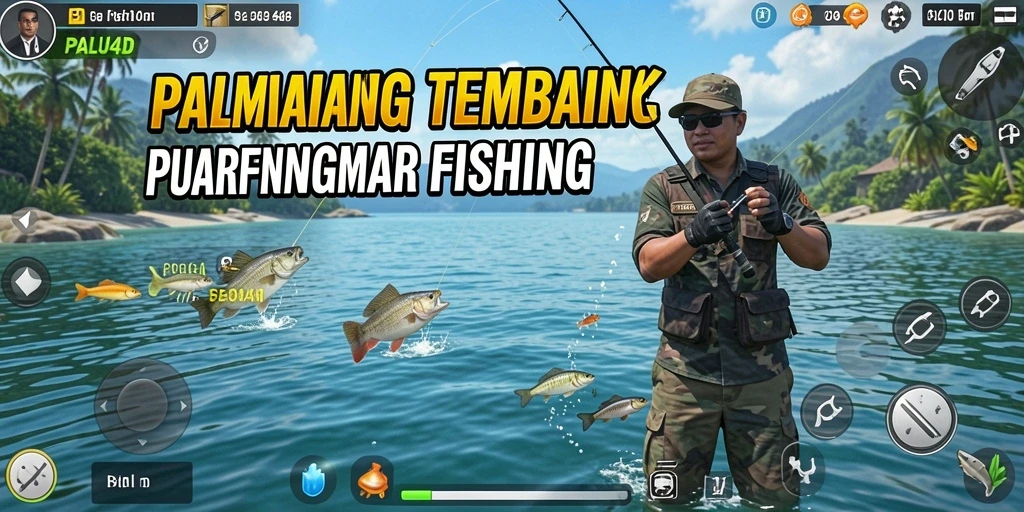 Tangkapan ikan yang spektakuler dalam gameplay PALU4D.