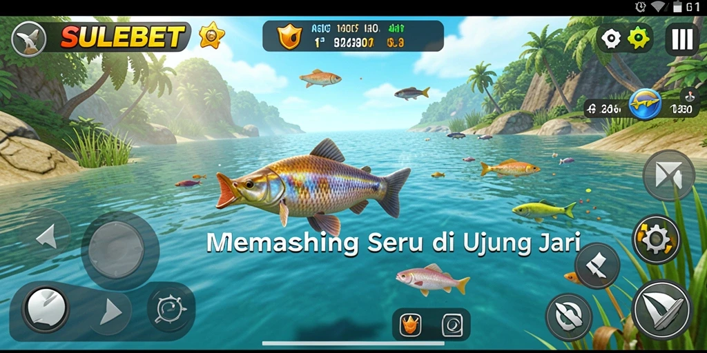 Tangkapan ikan yang menakjubkan dalam permainan SULEBET.