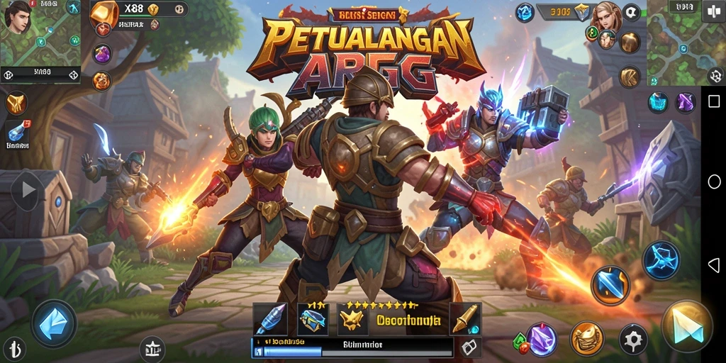 Gameplay seru dalam X88 menampilkan aksi menantang di dunia ARPG.