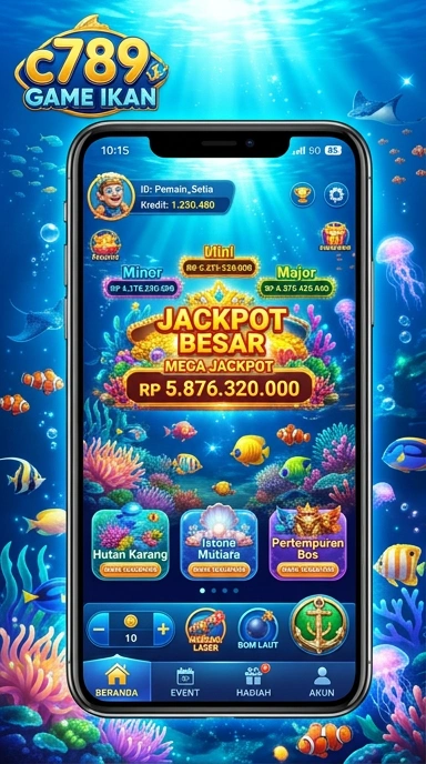 Screenshot proses unduh aplikasi dari platform c789.